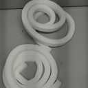 Air Conditioner Foam-2 Rolls, 1 Inch Wide X 1 Inch Thick Total 13 Feet Long, Open Cell Foam Insulation Weather Seal (6.5ft x 2 Rolls)