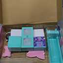 Tile Town Gabby’s Dollhouse 35-Piece Magnetic Tile Playset, Interactive STEM Magnetic Tiles Toys, Includes Gabby & Pandy Paws Figures, Action Tiles, Missing Parts