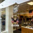 3 x American Flag Bumper Sticker - 11.8x9.45 Removable 250th Anniversary Stickers American Flag Decals for Trucks Car Trailer SUV Van Laptop or Any Smooth Surface,1776-2026 - Bumper Stickers-13