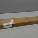 Tension Shower Curtain Rod 51-86In(4.25-7.16Ft), Tension Shower Rod No Drilling for Bathroom or Window Closet, Adjustable Spring Shower Rod, Easy to Install Never Rust, Rod Diameter 1.26Inch-Black