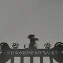 Bnesi Dog Leash Holder for Wall Modern Dog Stuff Wall Organizer Cute Wall Hook for Dog Leash Farmhouse Key Holder Wall Mount Dog Leash Hook for Home Entryway Wall Decor for Dog Lover (Lovely)