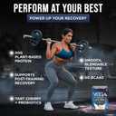 Vega Protein + Recovery, Vanilla  30g Vegan Protein, Dairy & Gluten Free, Probiotics, NSF Certified, 12 x 1.6 oz (12 Servings) (EXP 08/02/27)