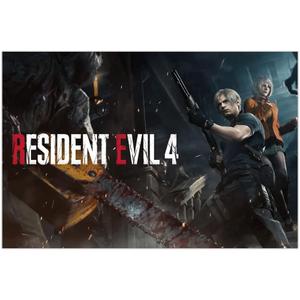 KANCAIGOU Resident Game Evil 4 game Canvas Prints Wall Art poster (1,12x18inch Unframed)