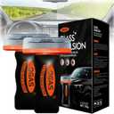 2PCS Glass Oil Film Remover for Car,Roll-On Glass Compound with Cleaning Board,Removes Oil Film & Smudges,Universal Anti-Rain Fog Brush