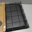 MidWest Homes for Pets 30-Inch iCrate for Medium Breeds, 21-40 lbs, Single Door Folding Dog Crate with Divider Panel, Leak-Proof Tray & Secure Latch, Portable, Durable & Easy to Assemble