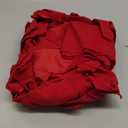 Syhood Large Red Christmas Velvet Bows 13 x 25 Inch Red Velvet Christmas Tree Hanging Bow Holiday Ornaments for Festival Home Xmas Tree Indoor Outdoor Decorations(4 Pieces)