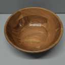 Samhita Acacia Wood Fruit Bowl for Fruits or Salads,Serving Dish Looks Absolute Beautiful With Your Kitchen (10" x 10" X 4")
