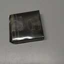 4PC Door Stoppers for Wall, 1.65 x 0.9 Inch Door Knob Wall Protector with Silicone & Aluminum Alloy, Adhesive & Screw Mounting Door Bumper for Home & Office Walls, Black