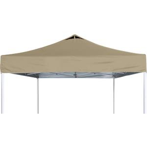 SCOCANOPY Commercial 10x10 Canopy Replacement Top with Air Vent,Canopy Cover ONLY, (Khaki)