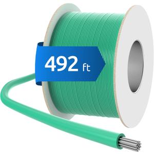 ECENCE Boundary Wire 492ft Compatible with All Robotic Lawnmower, Suitable for Husqvarna and Other Brands, Define and Guide Perimeter Wire  0.13 Zoll (Inch) Conductor Cross-Section of 17AWG