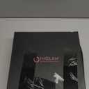 IG INGLAM Hair Dryer Brush, 4-in-1 Detachable Blow Dryer Brush, Ionic Diffuser Hair Dryer & Styler Volumizer with Oval Titanium Barrel, One-Step Hot Air Blowout Styler, Dark Green