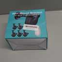 Blink Outdoor Camera Wall Mount Compatible with 2K+ & 4th Gen,3 Pack Weatherproof Protective Housing,360 Degree Adjustable with Blink Sync Module Core Outlet Mount for Blink Camera System ( 5 + 1 ) Pack, Black)