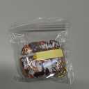 Compatible with AirPod Pro 2nd/1st Generation Case Cover, Cute Hard & Shockproof Skin Case Cover with Gold Round Keychain, for Men Women & Girls(Cute Dog)