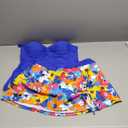 Yonique Womens Underwire Tankini Swimsuits with Skirt Two Piece Bathing Suits Tummy Control Swimwear (X-Large, Colorful Floral)