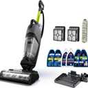 BISSELL® CrossWave® HydroSteam™ Deluxe Wet Dry Vac, Multi-Purpose Vacuum, Wash, and Steam, Formula Included, Green, 3515G