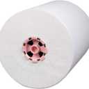 Scott Professional Pro Slimroll Hard Roll Paper Towels, Bulk (47032), Hardwound, Absorbency Pockets, White, for ScottBrand Pink Core Dispensers (6 Rolls at 580' Each, 3,480'/Case)