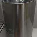 Ninestars DZT-80-24 Automatic Motion Sensor Trash Can with Adjustable Sensor Range, Stainless Steel Base, Silver Lid, 21 Gallon