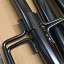 2 Pack String Light Poles,10 Ft Light Poles for Outside String Lights,Outdoor Lights Pole with Fork,Metal Poles Stand for Patio Deck Backyard