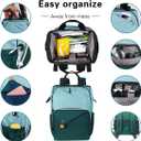 Hap Tim Laptop Backpack 15.6/14/13.3 Inch Laptop Bag Travel Backpack for Women/Men Waterproof School Computer Bag Large Capacity Bookbag for College/Travel/Business (7651EU), Green