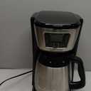 BLACK+DECKER 12-Cup Thermal Coffeemaker, Black/Silver, CM2035B