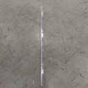 36" Shower Door Bottom Seal Strip for 1/2" (12mm) Glass Ultra Clear Polycarbonate Shower Door Sweep, Single Pack