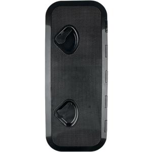 SEAFLO Marine Boat Deck Rectangular Access Hatch - White/Black, Lock and Key/Regular