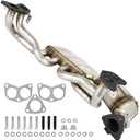 KLN Catalytic Converter Kit Direct-Fit Compatible with Subaru Forester 2011-2016, Impreza 2012-2016, Legacy/Outback 2013-2014, XV Crosstrek 2013-2015, Crosstrek 2016-2017 - 2.0L 2.5L- E.P.A. Compliant