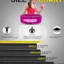 RAD Weight Lifting Belts Powerlifting and Weightlifting Belt with Lever Buckle, 10mm (Pink, XL)