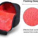 CADeN DSLR SLR Camera Sleeve Case with Neoprene Protection, Compatible for Nikon, Canon, Pentax, Sony and ect (Medium Black)