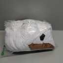 GONAAP Unisex Adult Onesie Pajamas Animal One Piece Costume Cosplay Sleepwear (Medium, White/Brown)