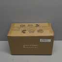 Modern Crystal Moon Pendant Light, Black Dimmable Natural White (3000K) LED Hanging Light Fixture for Kitchen Island, Dining Room, Bar, Bedroom (Matte Black, 1 Pack)