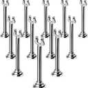 New Star 12 pcs Triton/Harp-Clip Place Card Holder Table Menu Holder Table Card Holder Table Number Holder Table Number Stand Banquet Table Place Card Holder 4" High