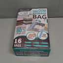 Cozy Essential Vacuum Storage Bags, Compression Space Saver Bags for Clothes, Comforters, Blankets, Pillow, Bedding, Sealer Clothing Storage,16 Combo