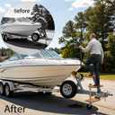 Boat Trailer Steps，Heavy Duty 4-Step Boat Trailer Steps