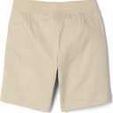 French Toast Girls Pull-On Cotton Twill Shorts with Pockets (Beige)