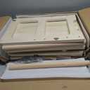 Couch Cup Holder Tray, Silicone Wooden Couch Caddy with Cup Holder for Snacks, Drinks, Remotes, Waterproof Cup Holder for Couch, Organizer, Couch Drink Holder, Easter Gifts (Red)