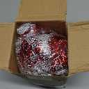 50FT Red White Christmas Tinsel Garland, Metallic Twist Xmas Garlands for Christmas Tree Decorations, Holiday Hanging Garlands for Mantel Staircase Indoor Outdoor Home Office Party Holiday Decor