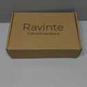 Ravinte 30 Pack 15 Pairs 3/8 Inch Overlay Soft Close Hinges for Kitchen Cabinet Satin Nickel Hidden Stainless Steel Concealed Hinges self Closing