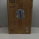 EKO Deluxe Mirage-T 50 Liter / 13.2 Gallon Touchless Rectangular Motion Sensor Trash Can, Matte Stainless Steel Finish