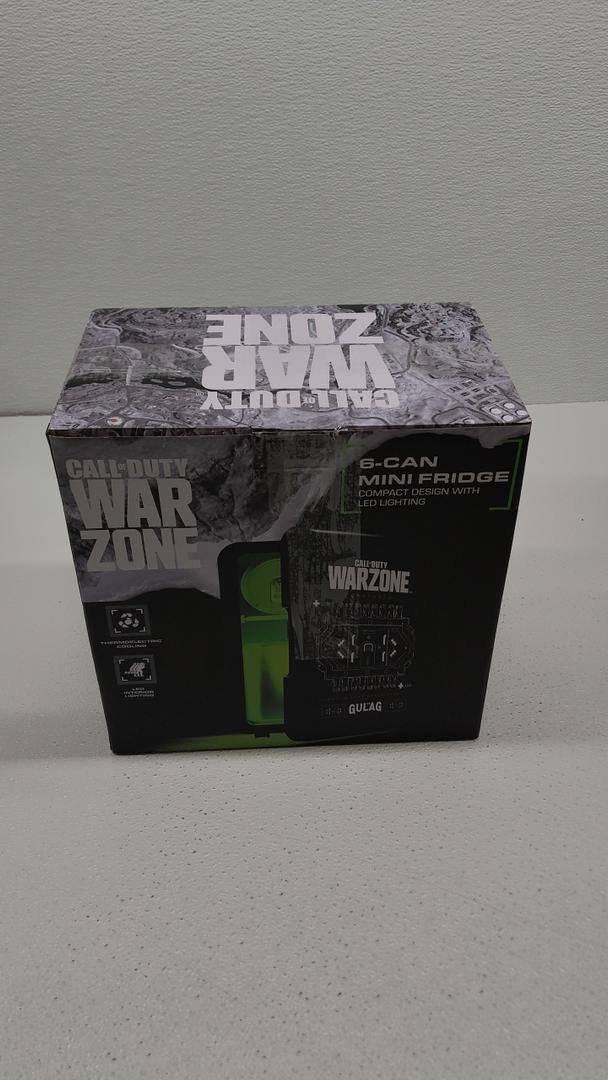 Call Of Duty War Zone Captured 6 Can Mini Fridge Game Room Decor Christmas NEW
