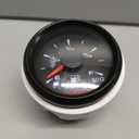 100TECH Fuel Gauge 0-90ohm Marine Fuel Level Gauge 52mm 2-1/16 Aftermarket Fuel Gauge Boat Automotive Replacement Gauge Motocycle Gas Car Truck Vehicle with 8 Color Selectable Backlit All Black