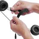 Keewonda Bulk Headphones Classroom Kids School (KW-X10) 10 Pack Students Wired Headphones in Bulk Multipack Earbuds Headsets for Computers Lab Library Hospital Museums Hotels White