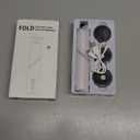 Chu&LiuXung Electric Callus Remover for Feet, Rechargable Fold Electric Foot Callus Remover Tool with Sandpapers,9 Adjustable Speed with 2-in-1 Grinding Heads for Skin,Cracks and Nails