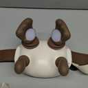 4D Neck Massager,Shoulder Hot Compress Massager, a wireless and portable massager that simulates human hand operation,suitable for relieving neck pain and relaxing muscles,with 3 adjustment modes.