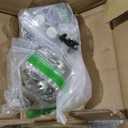 LITTLE TREE Narrow Console Table, 55-Inch Farmhouse Entryway Table, X-Shaped Couch Table Behind Sofa for Living Room, Entryway, Entrance, Foyer, Hallway, Rustic Brown