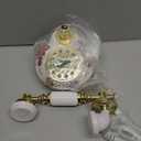 Dyna-Living Vintage Landline Phone Antique Telephone Old Fashion Phone with Push Button LCD Display, Landline Phone Retro Telephone Decor, Ringtone Volume Adjustable Retro Phone for Home or Office Use