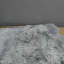 Shag Area Rugs for Bedroom Living Room,5X8 Ultra Soft Fluffy Area Rugs for Dorm, Indoor Carpet Nursery Rugs for Kids Room Home Decor,Tie-Dye Grey