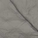 Smiry Waterproof Dog Bed Cover Blanket 68x82, Soft Reversible Pet Blanket, Washable Leakproof Cats Dogs Couch Cover for Sofa, Couch, Furniture, Lattice, Grey/Light Grey