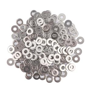 200pcs #8 x 7/16'' Washers 304 Stainless Steel Flat Washers Universal Metal Washers