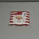 BAEJMJK Dog Christmas Sweater Striped Xmas Holiday Dog Clothes Warm Turtleneck Pet Puppy Outfits Costume Fall Winter Knit Pullover for  Dogs(Red Santa,Small)